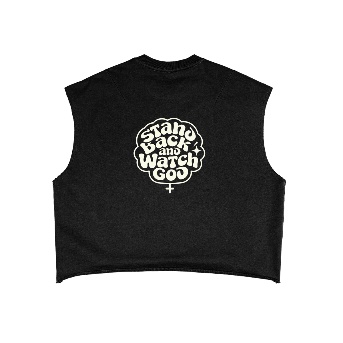 PG Monogram Sleeveless Crop Tee — PG-13 Originals