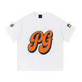 Orange Essential PG Logo Cotton T-Shirt