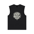 Raw Edge Cotton Tank Top