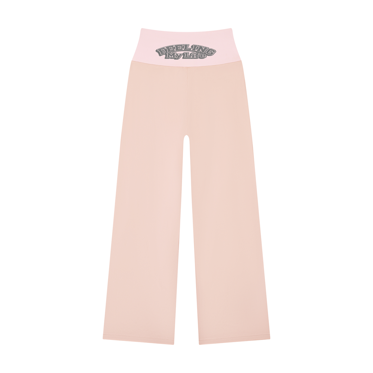Feeling My Life_Women's Color Block Yoga Flare Leggings