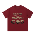 Colorful_Stand Back And Watch God_Essential Cotton T-Shirt