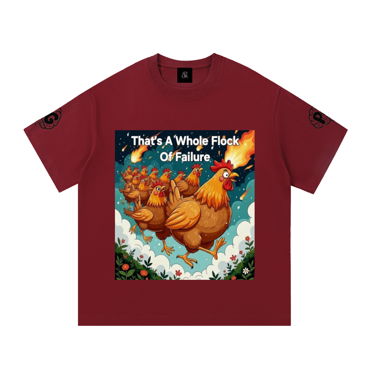 That's A Whole Flock Of Failure Essential Cotton T-Shirt Tee