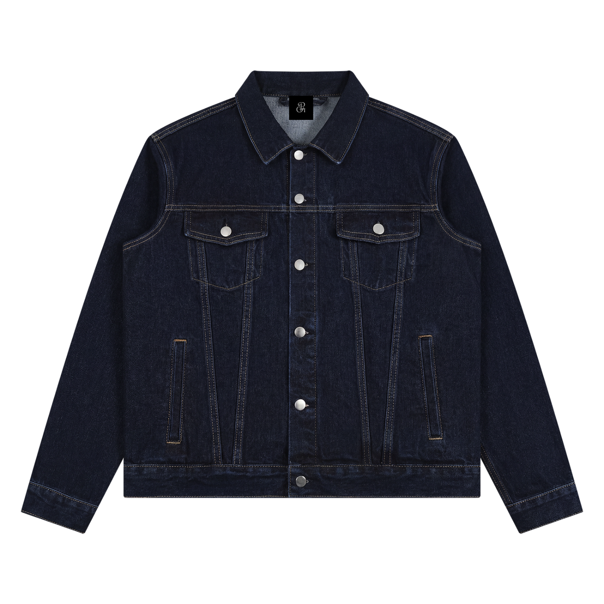 Unisex Vintage Wash Denim Jacket In Three Variations
