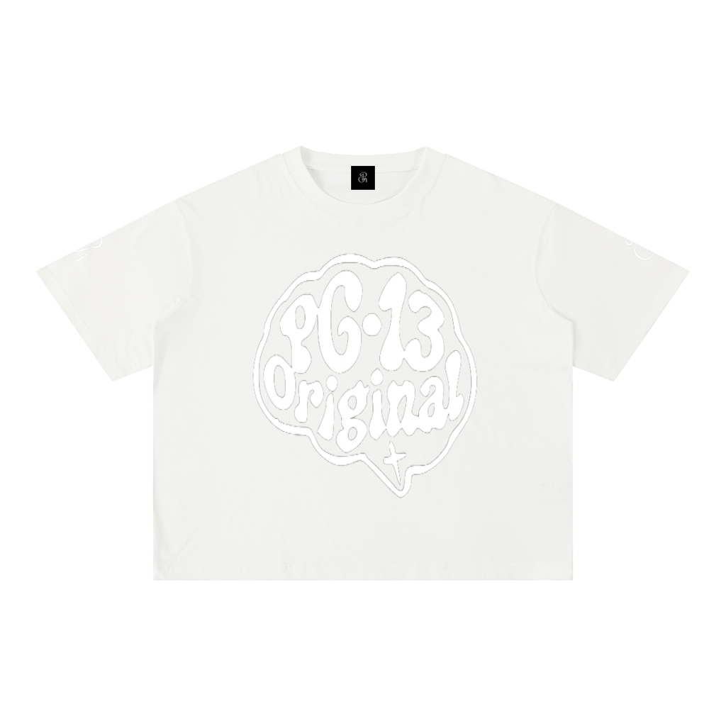 Stand Back And Watch God_Mineral Wash Boxy Cotton T-Shirt