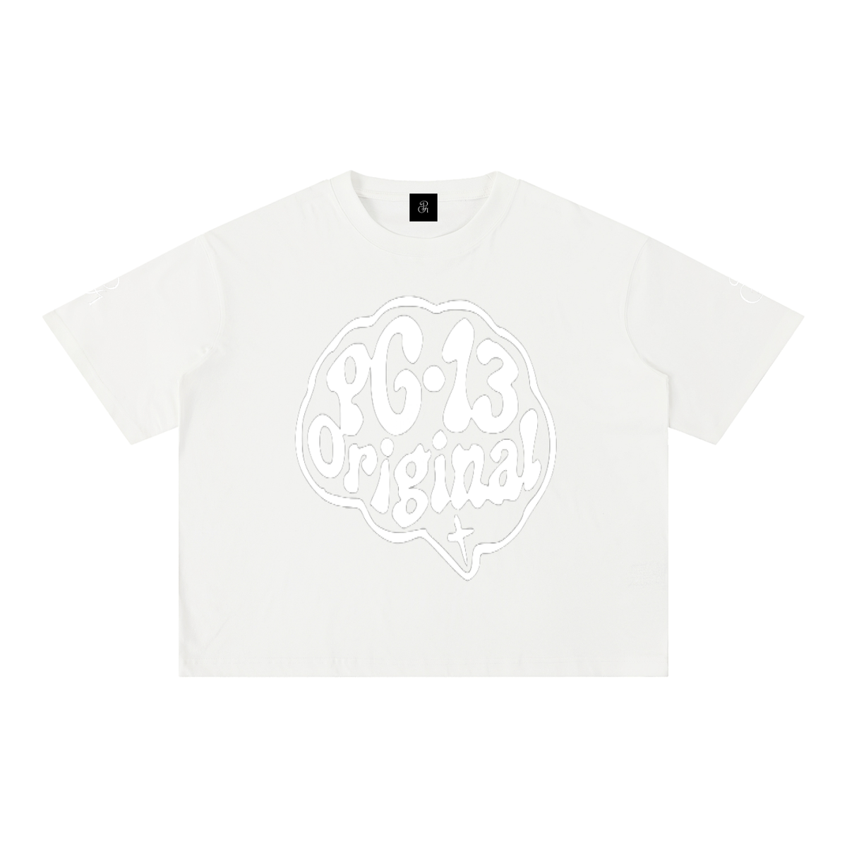 Stand Back And Watch God_Mineral Wash Boxy Cotton T-Shirt