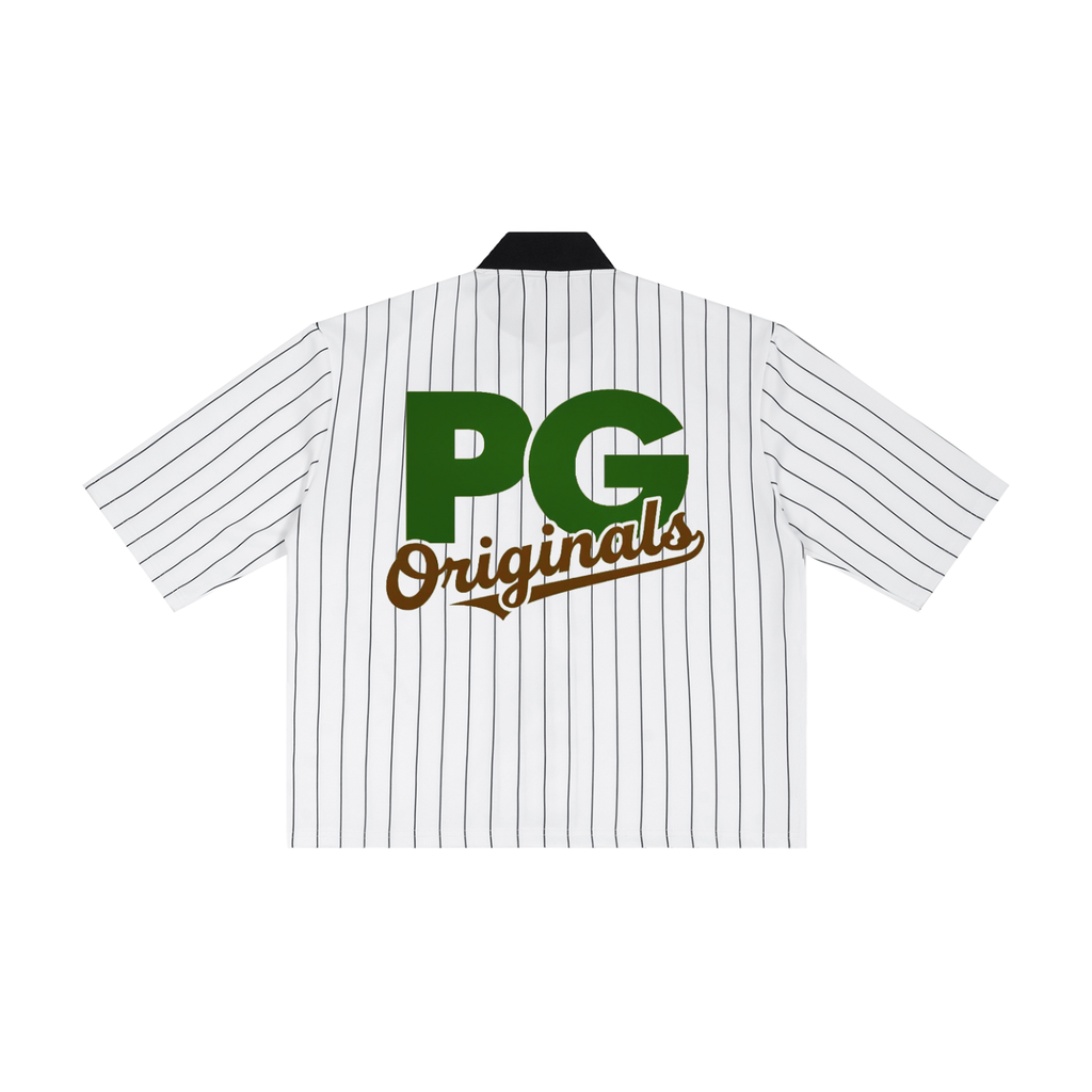 Uni Jersey Original PG Striped Full-Zip Baseball Jersey_ Pt2