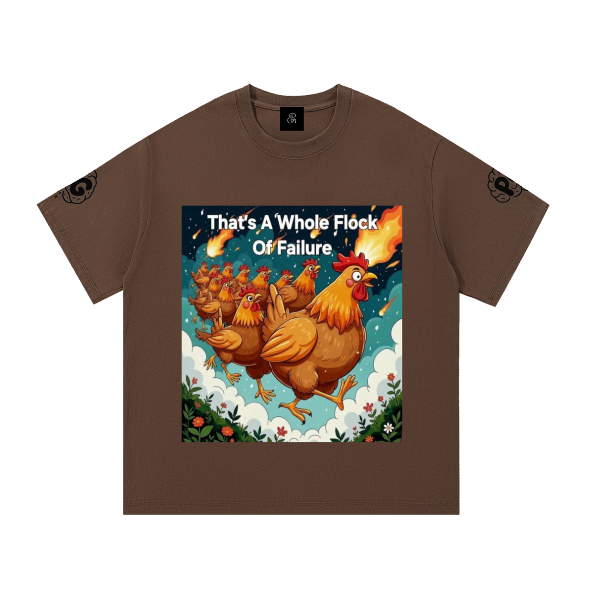 That's A Whole Flock Of Failure Essential Cotton T-Shirt Tee