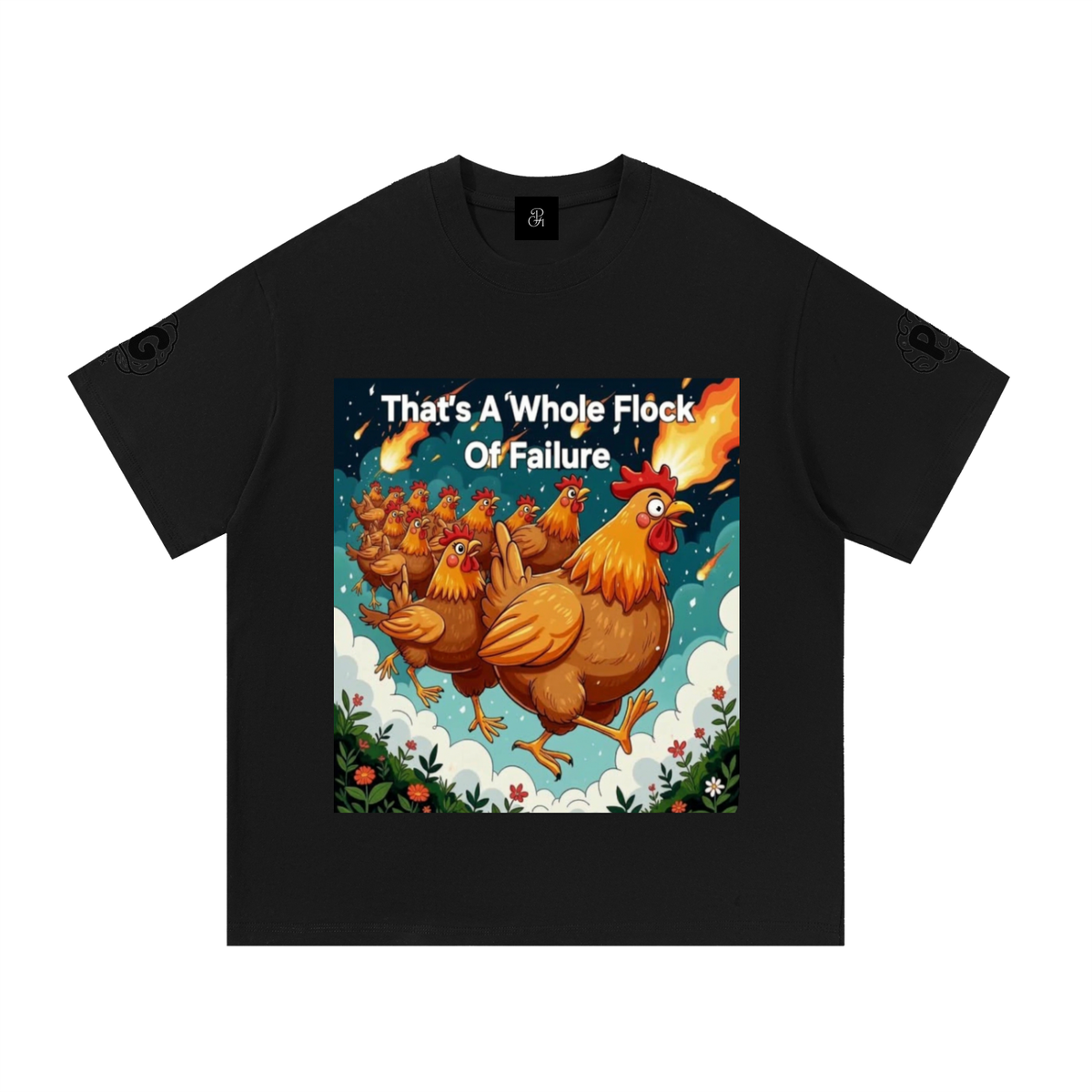That's A Whole Flock Of Failure Essential Cotton T-Shirt Tee