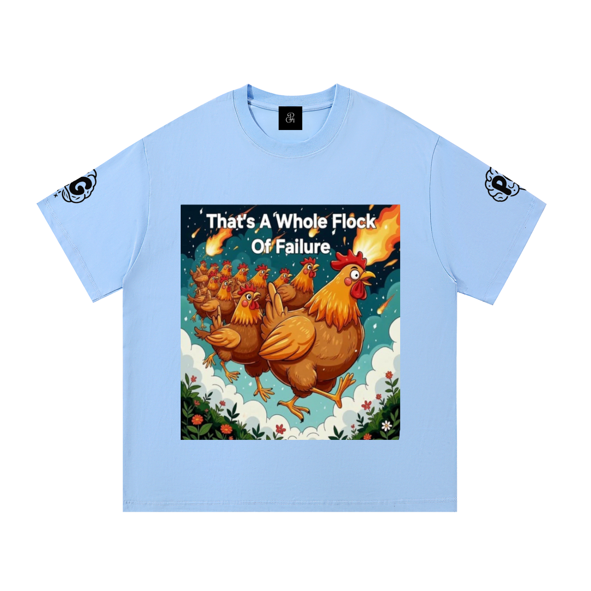 That's A Whole Flock Of Failure Essential Cotton T-Shirt Tee