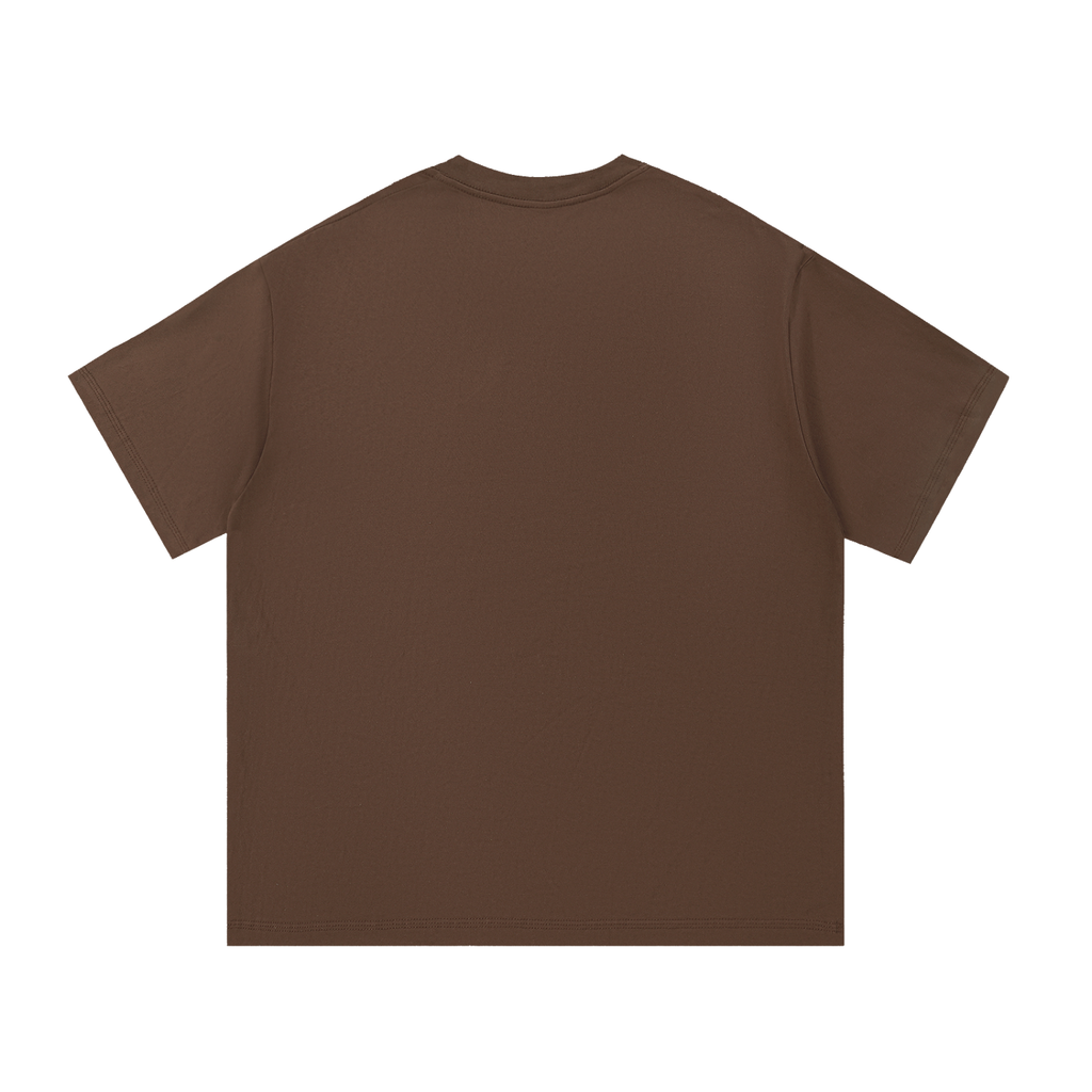 Coffee Color Spiritual Gangster Essential Cotton T-Shirt