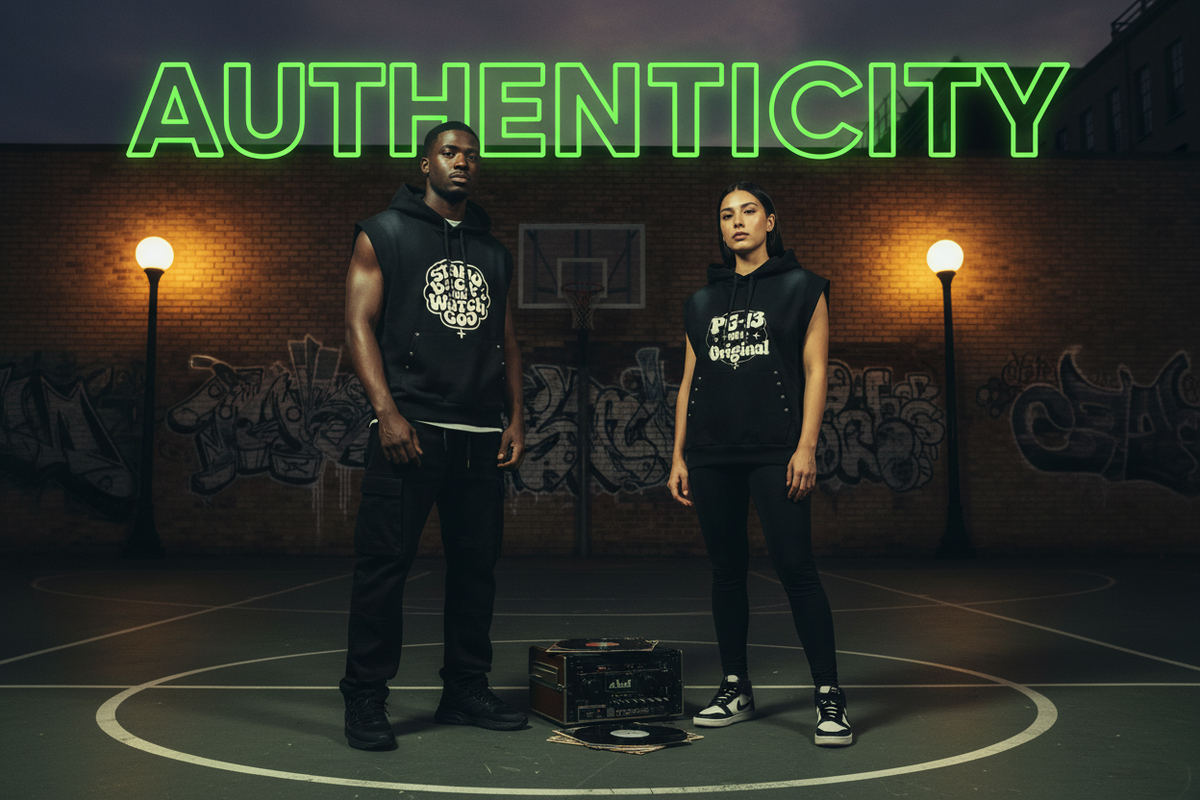 Authenticity Hero with PG-13 Originals Graphics