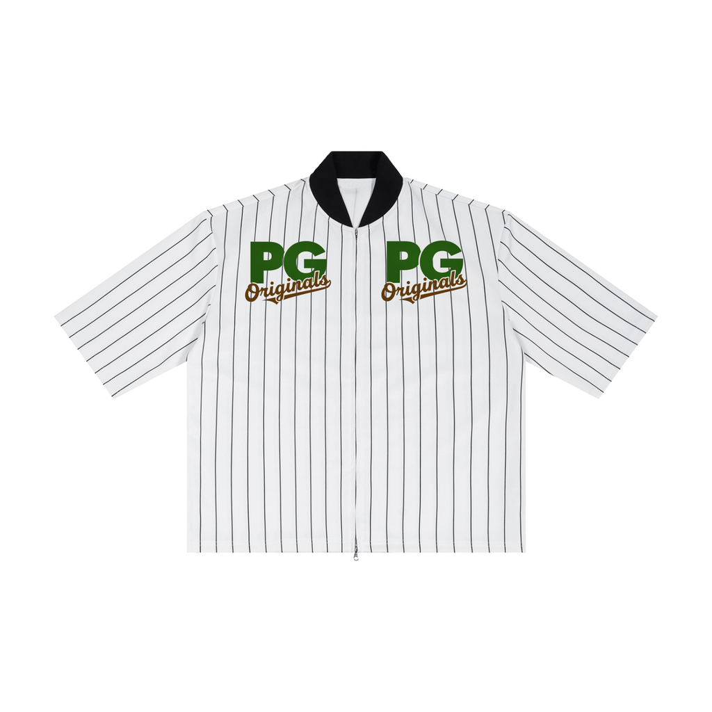 Uni Jersey Original PG Striped Full-Zip Baseball Jersey_ Pt2