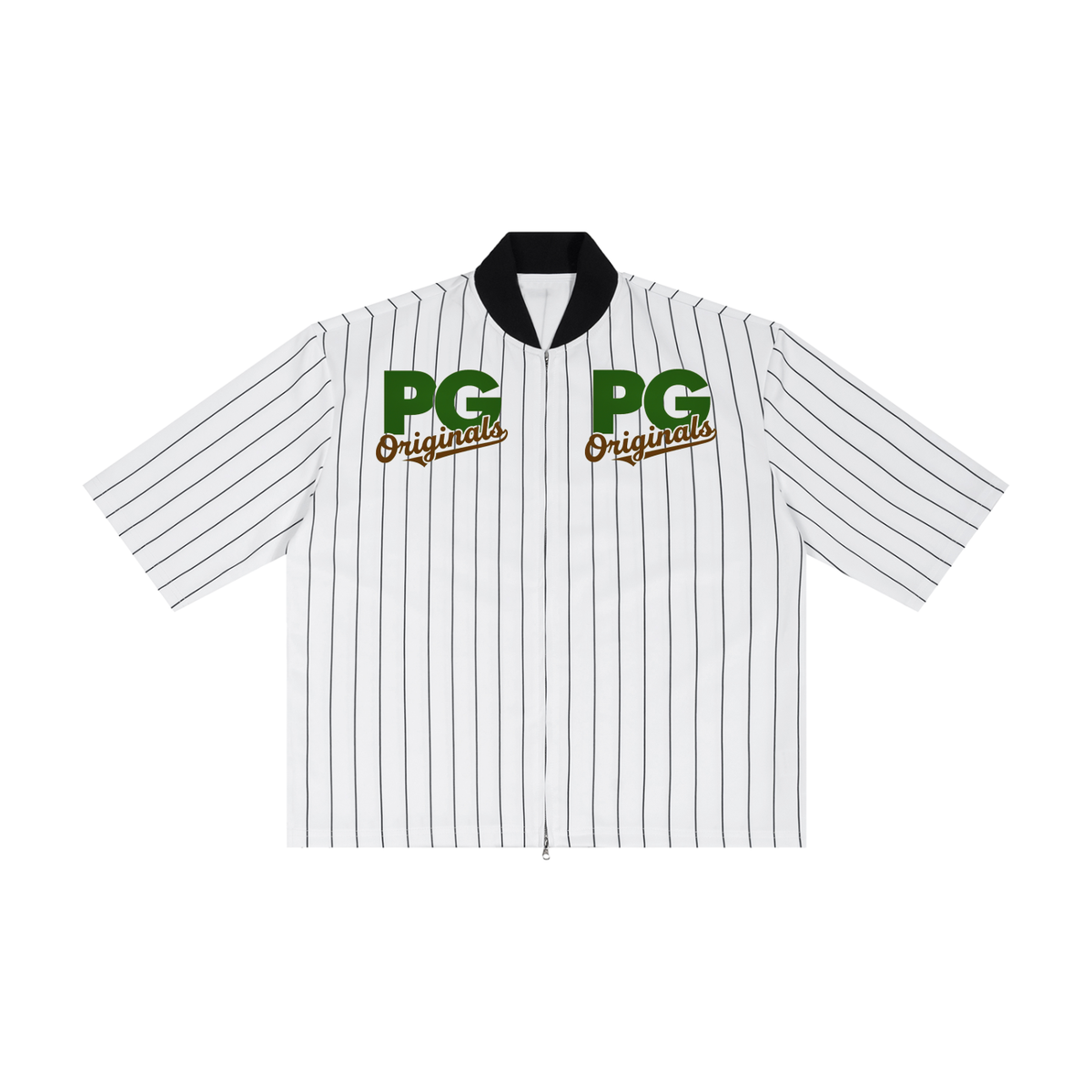 Uni Jersey Original PG Striped Full-Zip Baseball Jersey_ Pt2