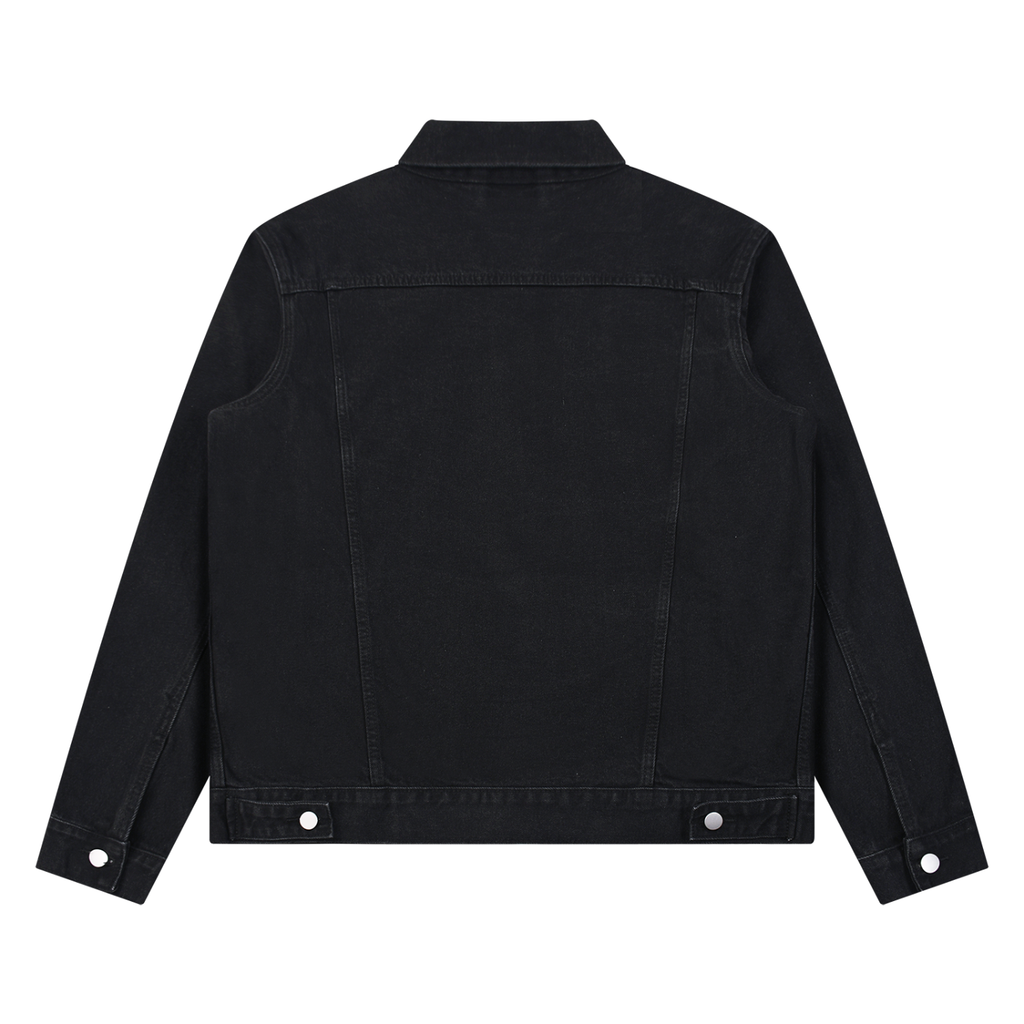 Unisex Vintage Wash Denim Jacket In Three Variations