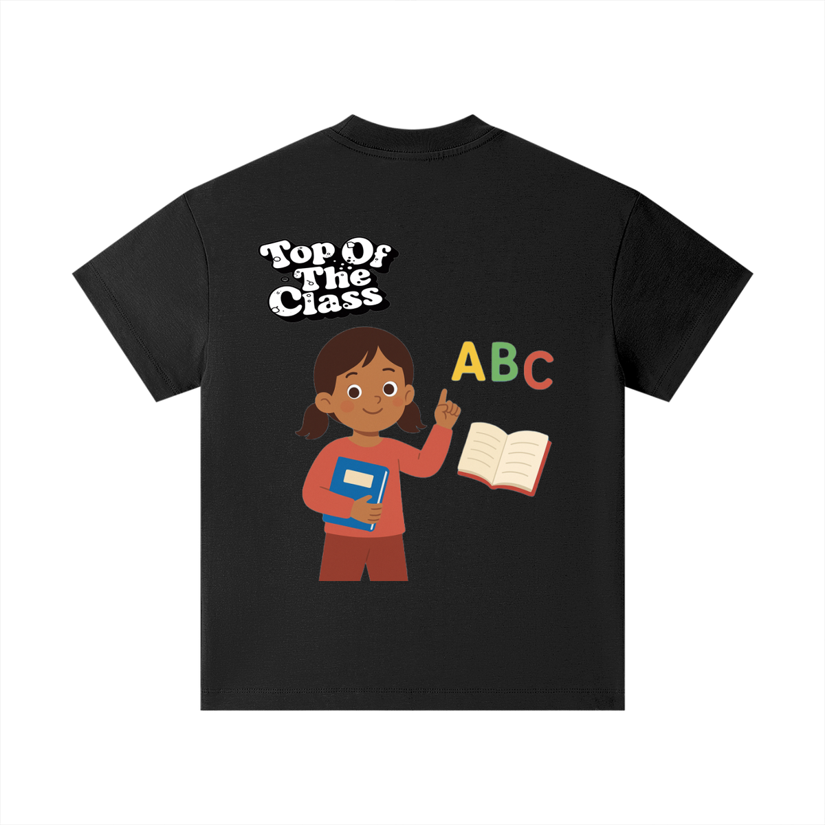 "Top Of The Class"_ Pure Cotton Essential Kids T-Shirt