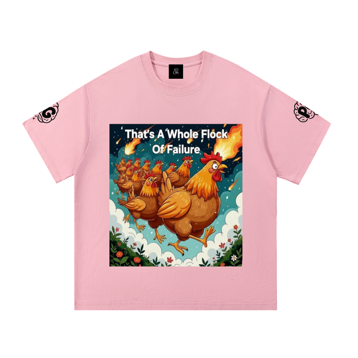 That's A Whole Flock Of Failure Essential Cotton T-Shirt Tee