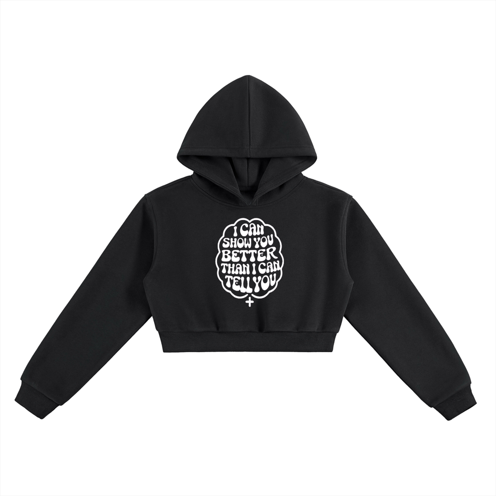 Essential Cropped Hoodie