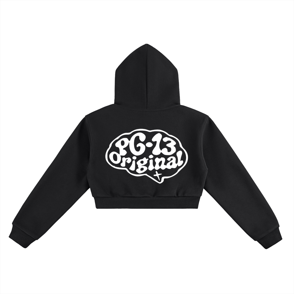 Essential Cropped Hoodie