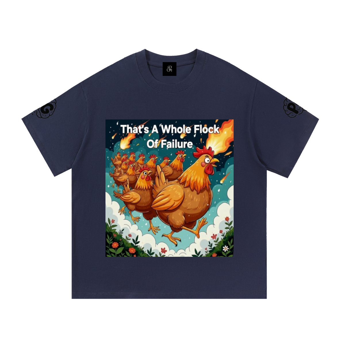 That's A Whole Flock Of Failure Essential Cotton T-Shirt Tee